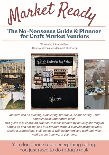MARKET READY - Craft Market Vendor Planner