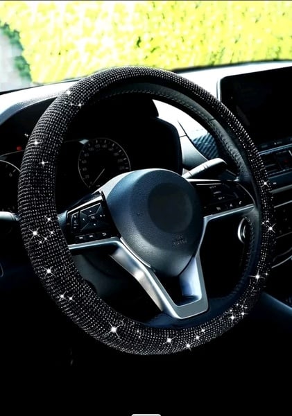 Steering wheel cover and car seat back hooks
