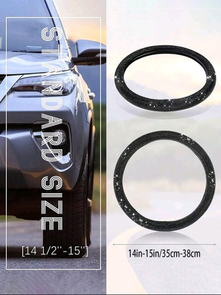Steering wheel cover and car seat back hooks