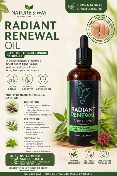 Radiant Renewal Toenail Fungal Treatment 100ml