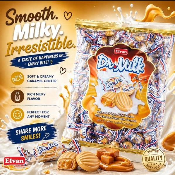 Dr. Milk Caramel Candy