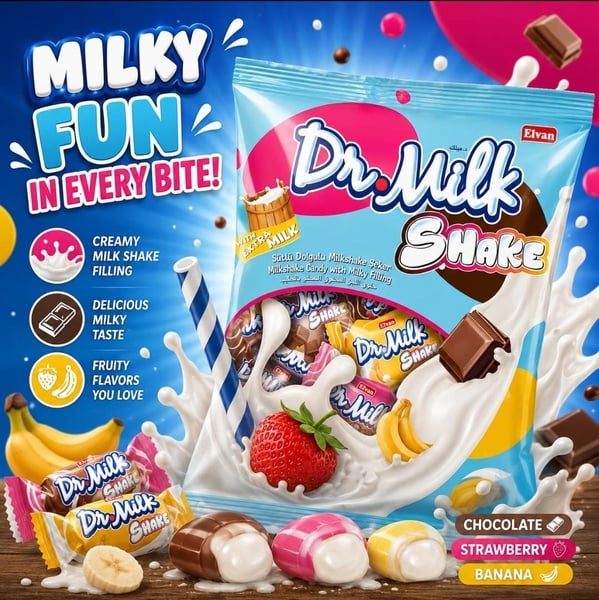 Dr. Milk Shake Candy
