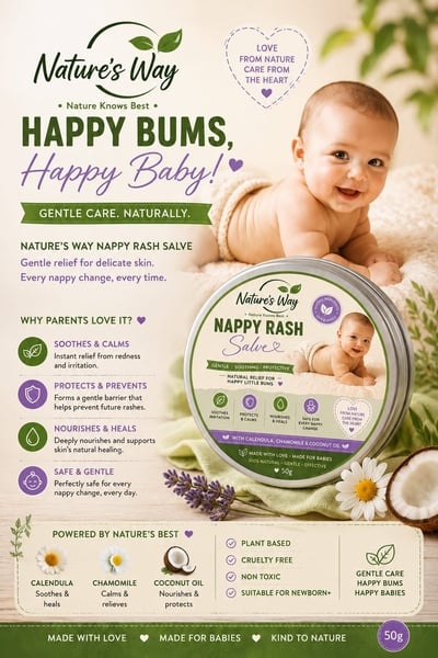 Nappy Rash Salve (50g)