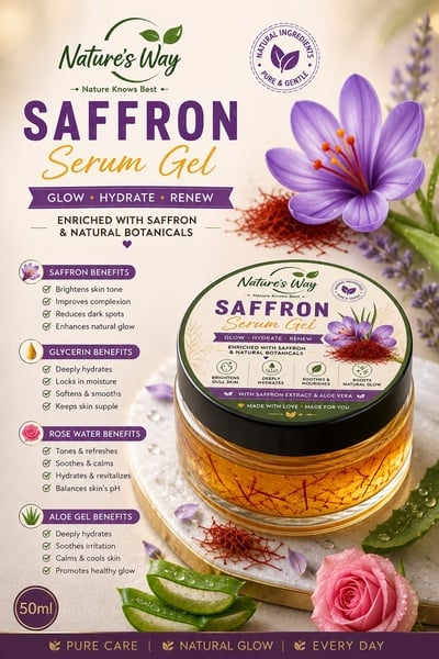 Saffron Serum Gel (50ml)