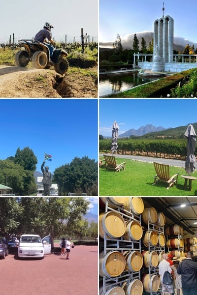 Winelands 3 Region Tour