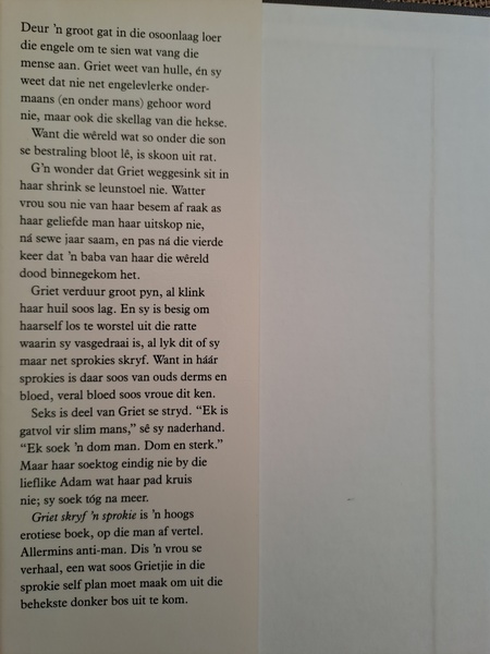 Griet Skryf 'n Sprokie