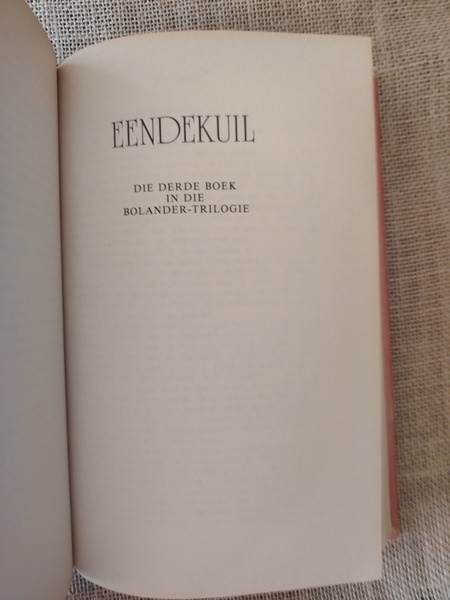 Die Bolander Trilogie