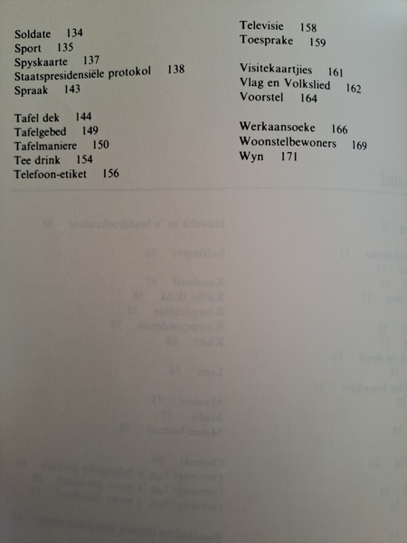 Goeie Maniere & Etiket