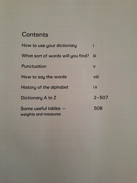 Dictionary
