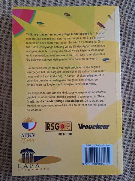 Thlik 'n Pit, Man! en Ander Pittige Kindersêgoed