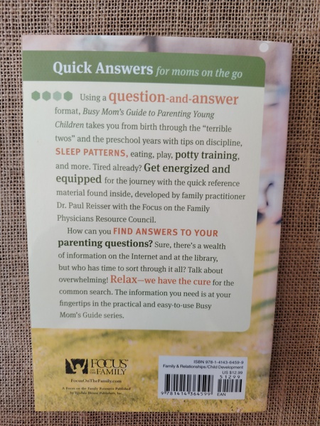 Busy Mom's Guide to Parenting Young Children