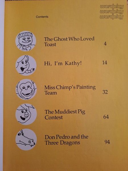 The Yellow Book of Wordplay Stories