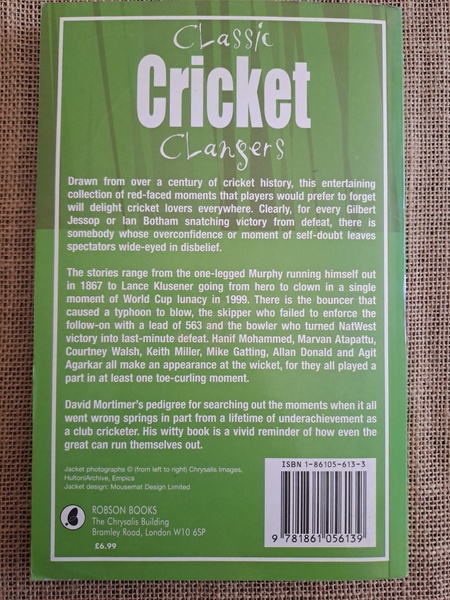 Classic Cricket Clangers