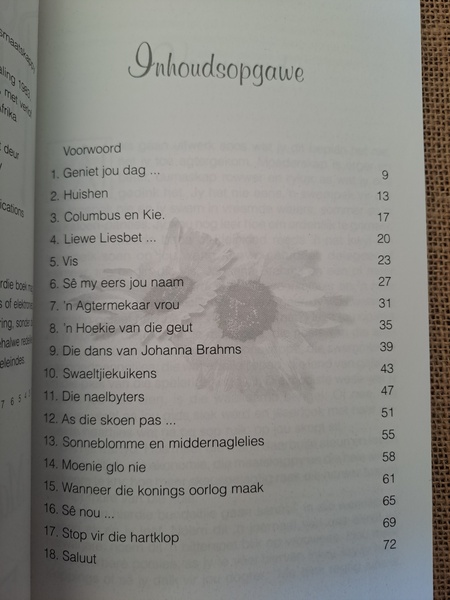 Sonneblomme en Middernaglelies
