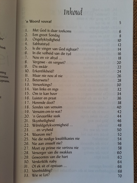 ... Want God is ons Hoop