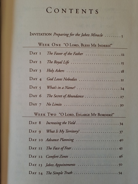 The Prayer of Jabez