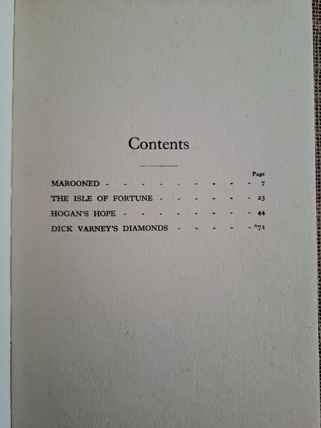 A Book of Adventure Stories