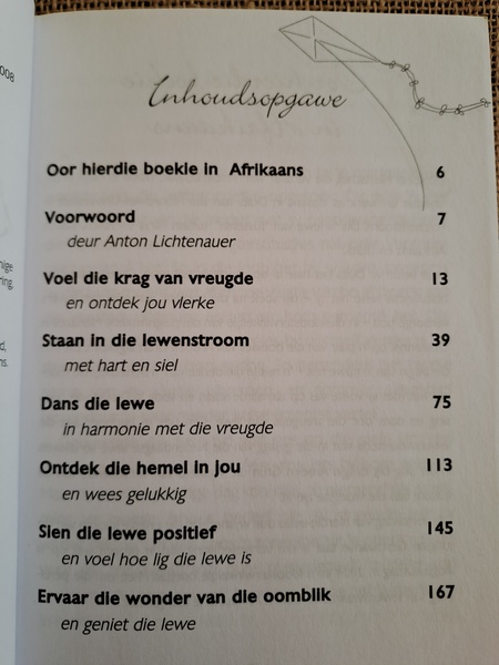 Die Klein Boekie oor Lewensvreugde