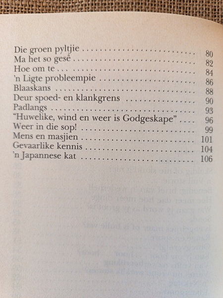 Nog Skropborsels, Suurklontjies en die Skepper