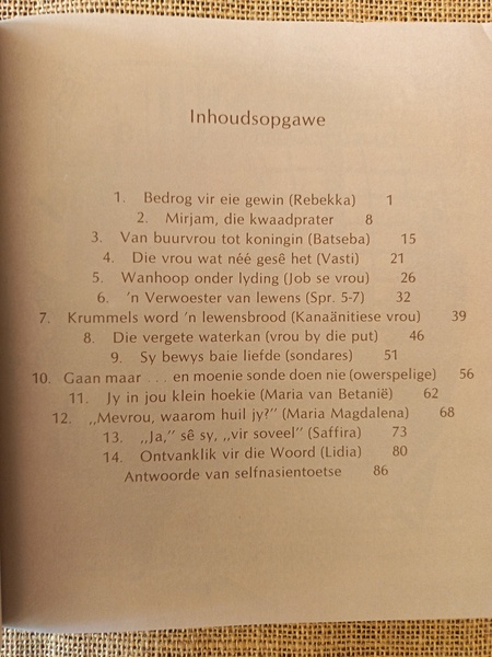 Die Vrou: Van Oordeel tot Genade