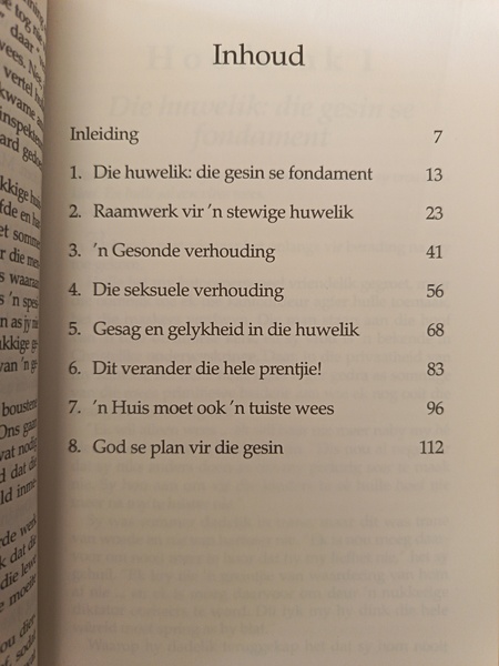 God se Plan vir die Huwelik en die Gesin
