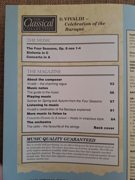The Classical Collection 5 Vivaldi