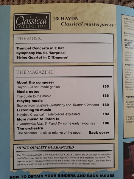 The Classical Collection 16 Haydn