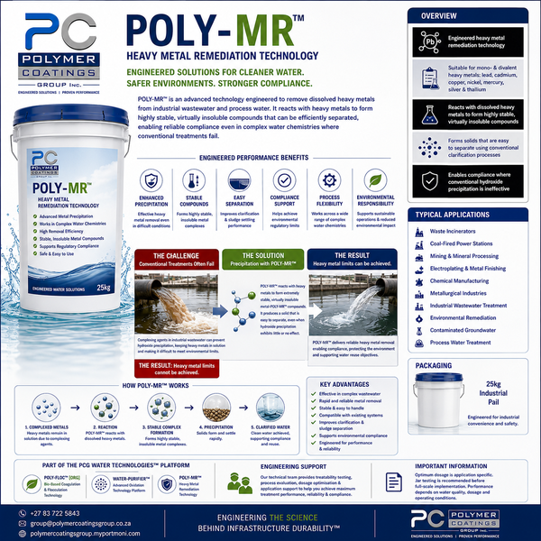 POLY-MR Heavy Metal Remediation Technology