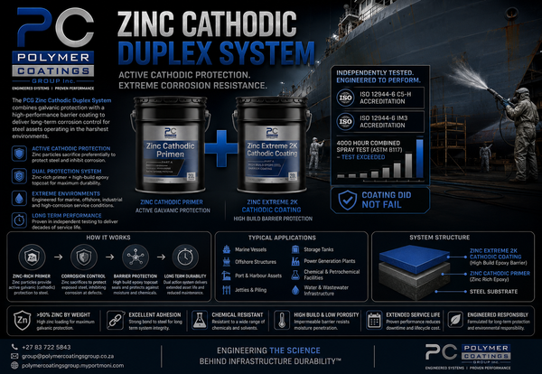 Zinc Cathodic Duplex Coating System