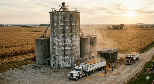 South Africa's ageing agricultural and industrial grain silos, picture