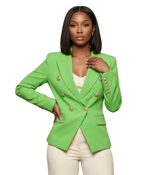 Double-Breasted Blazer
