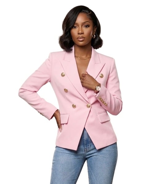 Double-Breasted Blazer