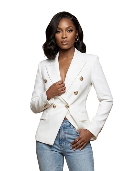 Double-Breasted Blazer