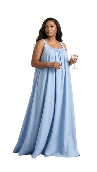 Blue Maxi Dress