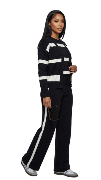 Striped Lounge Set