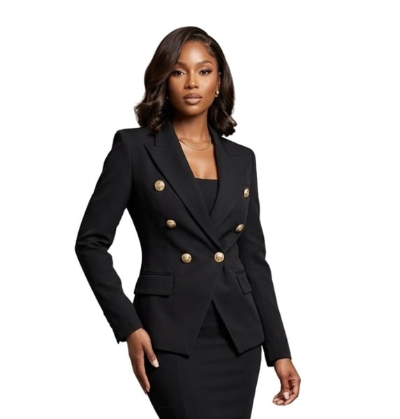 Double-Breasted Blazer