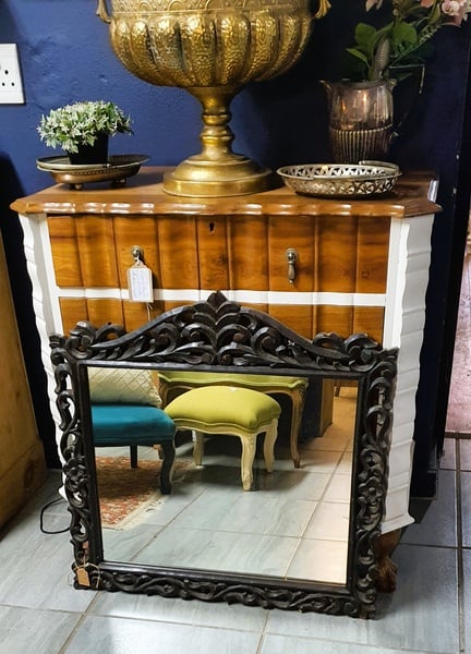 Wood framed Mirror