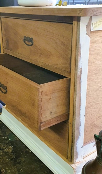 Rustic Chest of Drawers, small 3 drawer