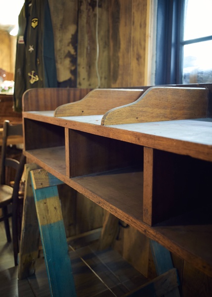 Vintage letter holder