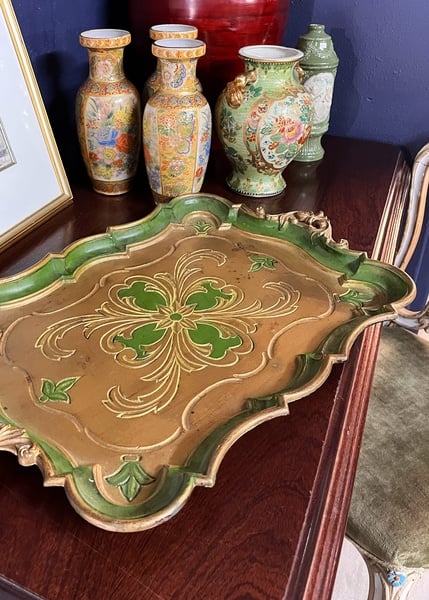 Venetian Wooden Tray