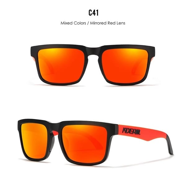 KDeam KD332 Classic Polarised Sunglasses: Colour C41