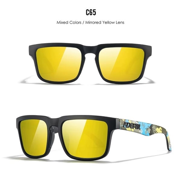KDeam KD332 Classic Polarised Sunglasses: Colour C65