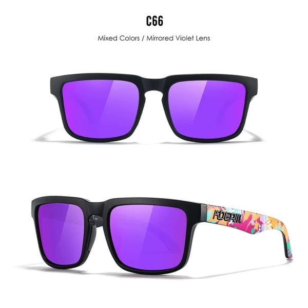 KDeam KD332 Classic Polarised Sunglasses: Colour C66