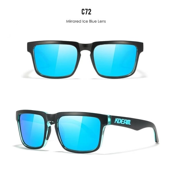 KDeam KD332 Classic Polarised Sunglasses: Colour C72