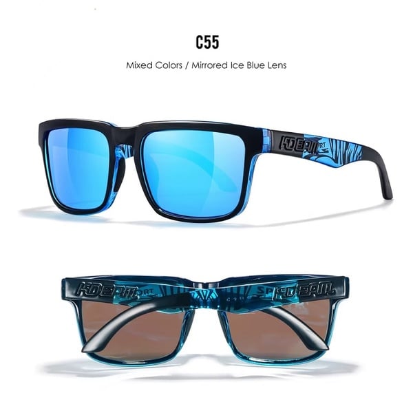 KDeam KD332 Classic Polarised Sunglasses: Colour C55