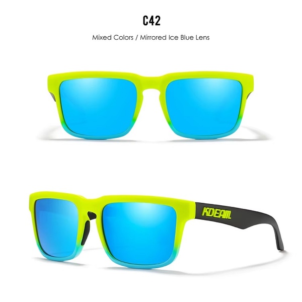 KDeam KD332 Classic Polarised Sunglasses: Colour C42