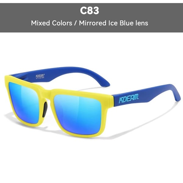 KDeam KD332 Classic Polarised Sunglasses: Colour C83