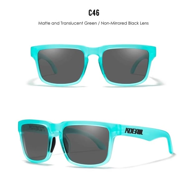KDeam KD332 Classic Polarised Sunglasses: Colour C46