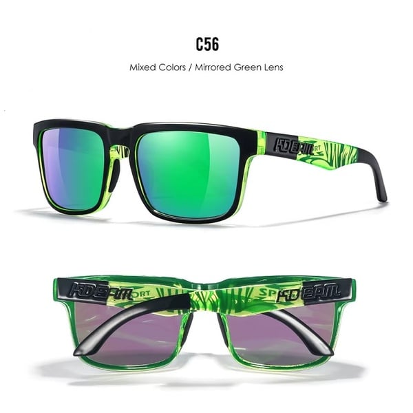 KDeam KD332 Classic Polarised Sunglasses: Colour C56