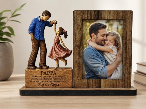 Deskframe – Pappa & Dogter